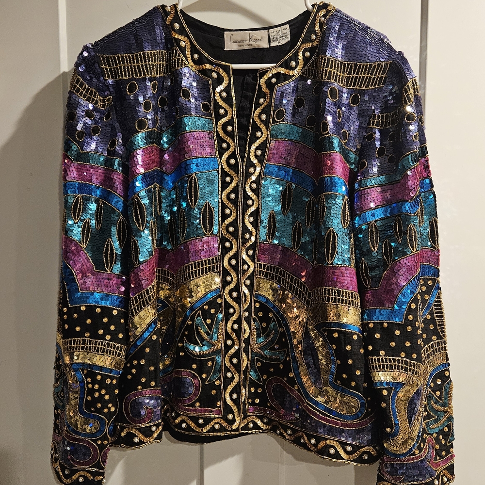 Colorful Sequin Jacket